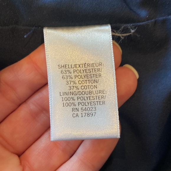 Banana Republic Factory navy dot skirt size 4P - Picture 6 of 6